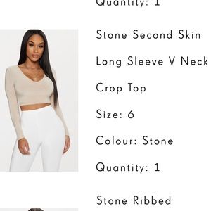 Pretty Little Thing Second Skin Top